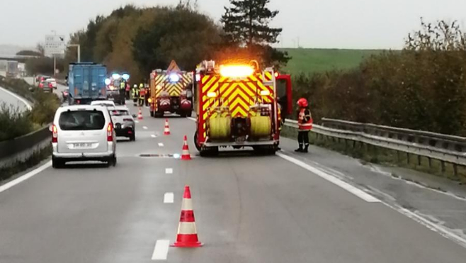 Accidents en série dans le Pas-de-Calais à cause de la pluie