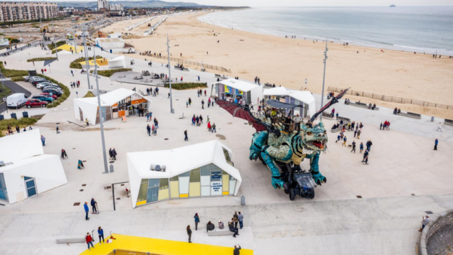 La première phase du front de mer de Calais nominée au prix de l’Equerre d’Argent 2020