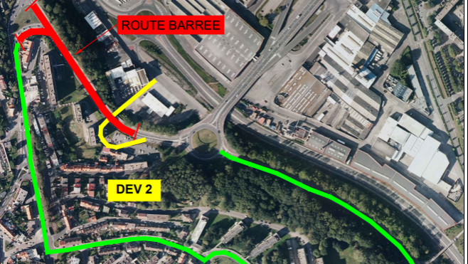 Boulogne : vous ne pouvez plus rejoindre directement Le Portel par le boulevard Jean-Jaurès.