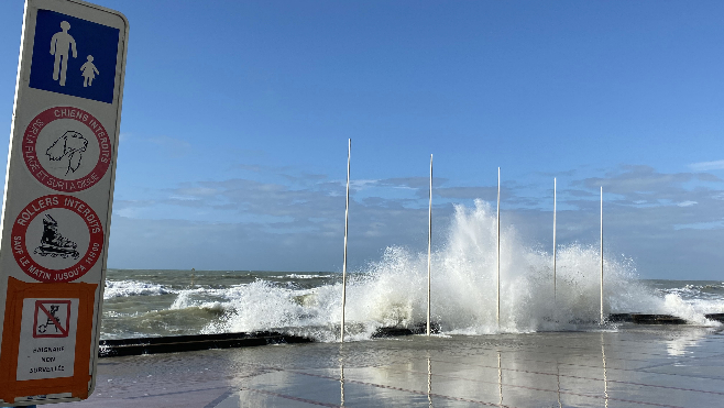 Coup de vent et grandes marées au programme ce week end