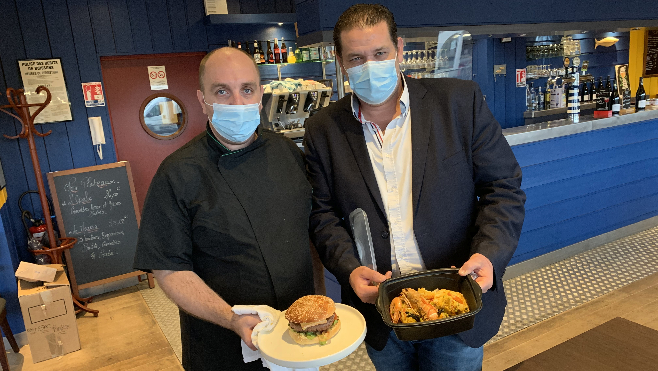 Etaples: à peine ouvert le restaurant « Le Carré » a dû s'adapter à la vente à emporter