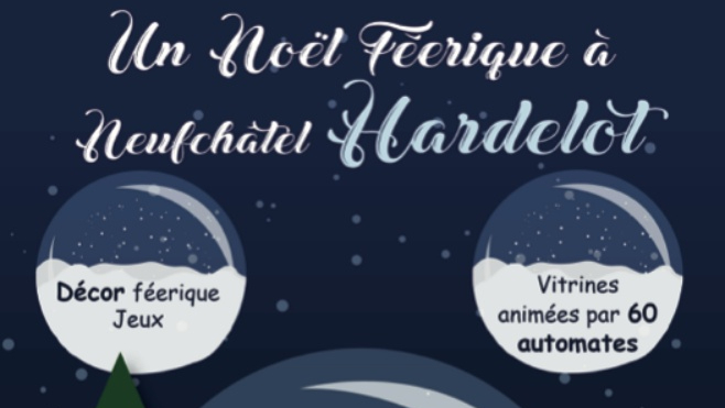A Neufchâtel-Hardelot, des automates animeront les vitrines des commerçants en décembre !