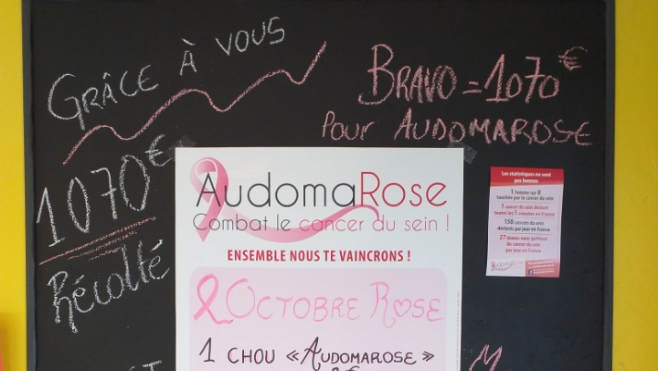 1070 euros pour Audomarose grâce aux gougouttes 