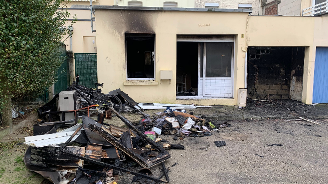 Berck : deux personnes relogées hier soir aprés un incendie 