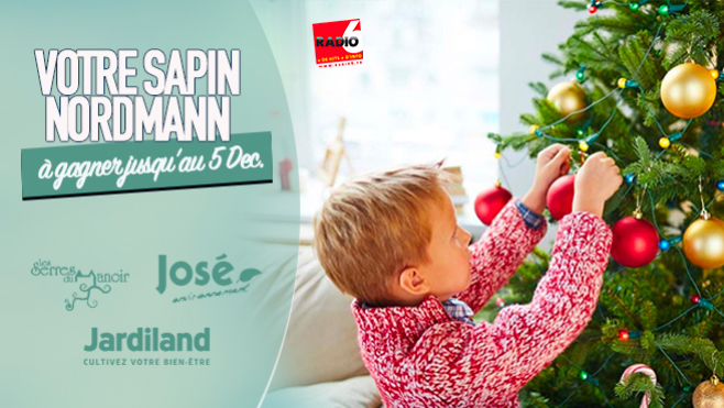 Jeu Antenne et Web - Jardiland à Calais, Les Serres du Manoir et les pépinières José vous offrent votre sapin Nordmann