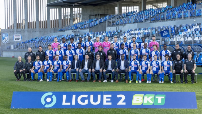 Dunkerque rétrogradé à titre conservatoire en fin de saison
