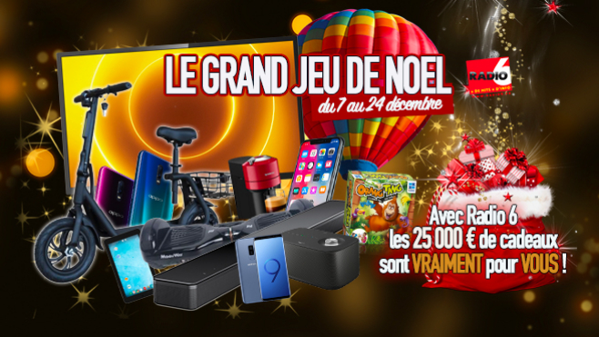 Le Grand Jeu de Noël est de retour sur RADIO 6