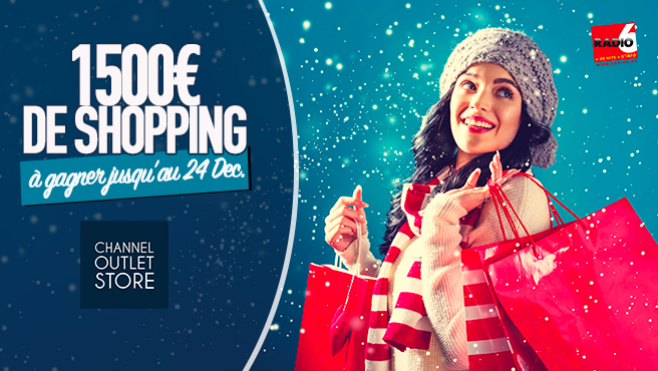 Grand jeu de Noël - 1500€ de shopping à gagner avec le Channel Outlet Store