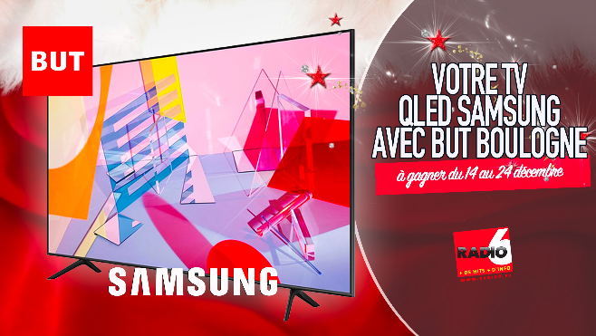 GRAND JEU DE NOEL - Qui gagnera ce téléviseur SAMSUNG QLED avec But à Boulogne ? Valeur : 899€