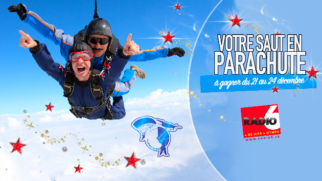 Grand Jeu de Noël - Gagnez un saut en parachute avec le paragroupe Jean Bart