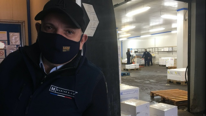 Avec le Brexit, la langoustine d'Ecosse met 7 jours à venir à Boulogne-sur-mer.