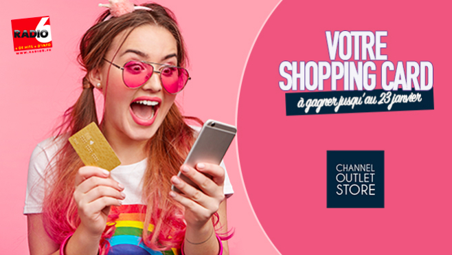 Gagnez votre SHOPPING CARD pour les soldes avec le Channel Outlet Store de Coquelles