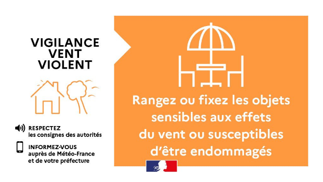 Le Nord et le Pas-de-Calais en vigilance orange vents violents