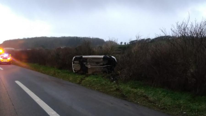 Sortie de route sur l'A16 dans le boulonnais et accident près d'Etaples