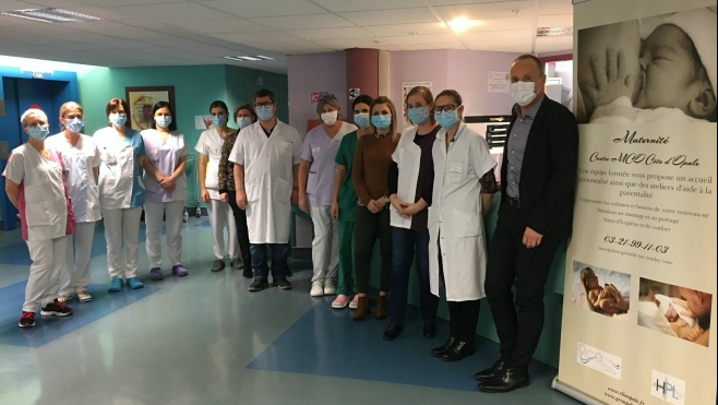 A Saint-Martin-Boulogne, la clinique labellisée Hôpital Ami des bébés !