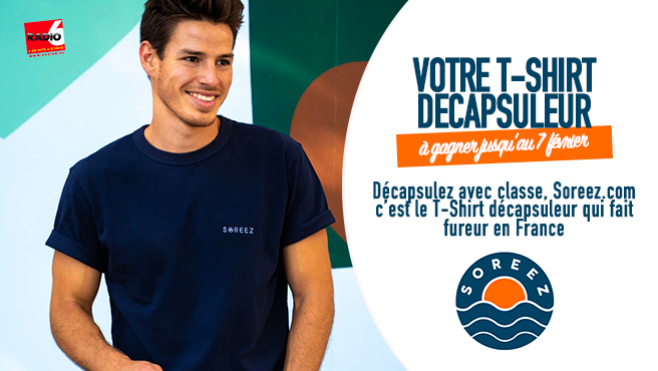 Décapsulez avec classe avec Soreez.com ! Gagnez votre T-Shirt décapsuleur