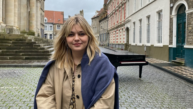 Louane et Grand Corps Malade ont tourné un clip à Boulogne-sur-mer.