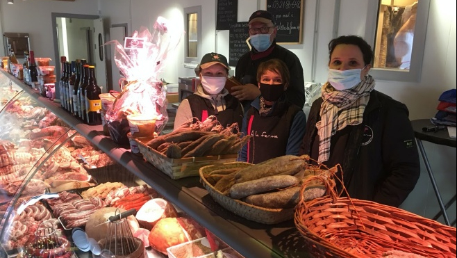 A Tubersent, la boutique « A la ferme » reste ouverte après l'incendie d'un hangar agricole