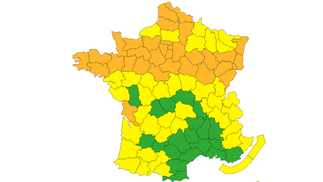 La Somme, le Pas-de-Calais et le Nord en vigilance orange grand froid