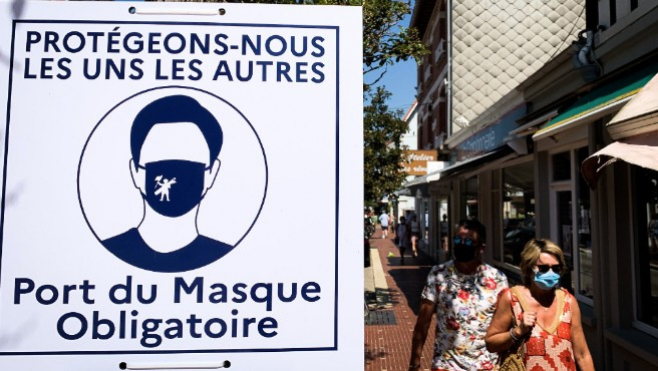 Pas-de-Calais: le port du masque devient obligatoire dans les communes de plus de 10.000 habitants
