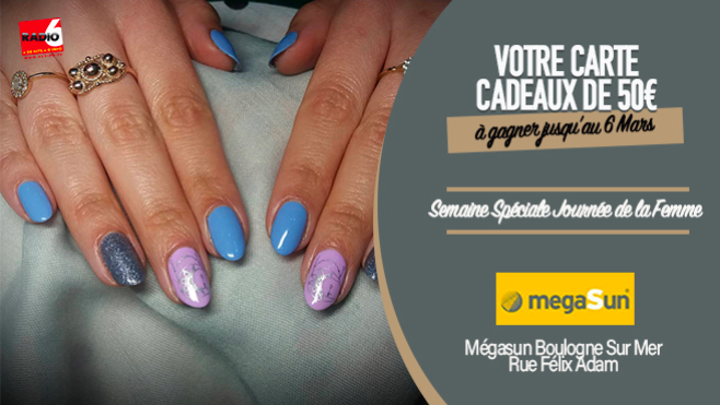 CONFIGAME - Gagnez votre carte cadeau d'une valeur de 50€ avec Megasun à Boulogne Sur Mer