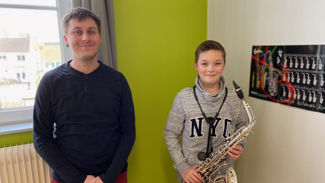 Théo termine 2ème de sa catégorie au Concours National de l’Association des Saxophonistes