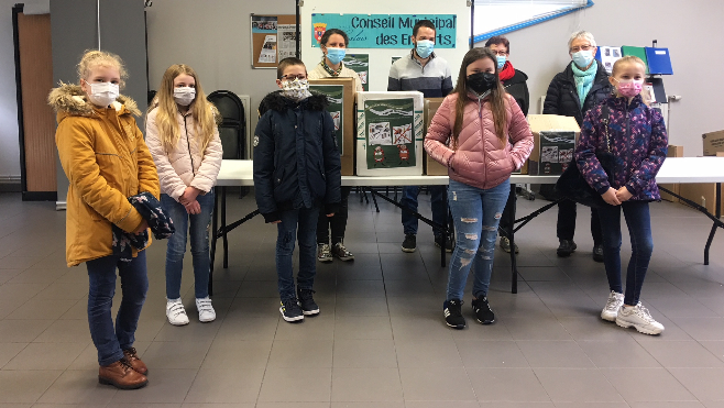 4800 stylos usagés récupérés à Calais au profit de l’association Neurofibromatose et Recklinghausen
