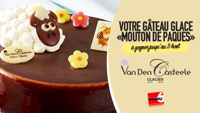 Gagnez votre mouton de pâques avec les glaciers Van Den Casteele