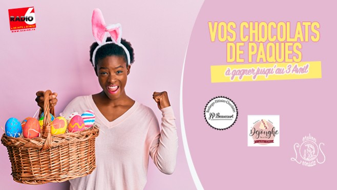 Gagnez vos chocolats de pâques avec nos partenaires