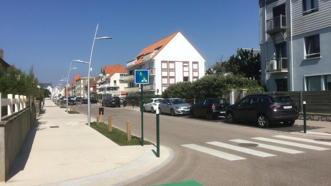 Totalement rénovée, l'Avenue Foch à Wimereux sera payante cet été !