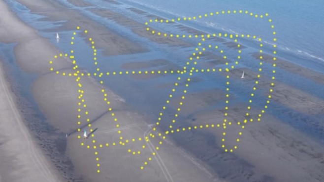 Dunkerquois : participez à une œuvre artistique grâce à vos traces GPS !