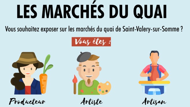 St Valery: la ville va développer son marché du terroir estival et cherche de nouveaux exposants