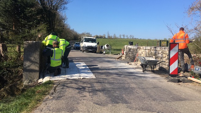 Le pont Leurette fermé à la circulation jusqu’à lundi pour travaux