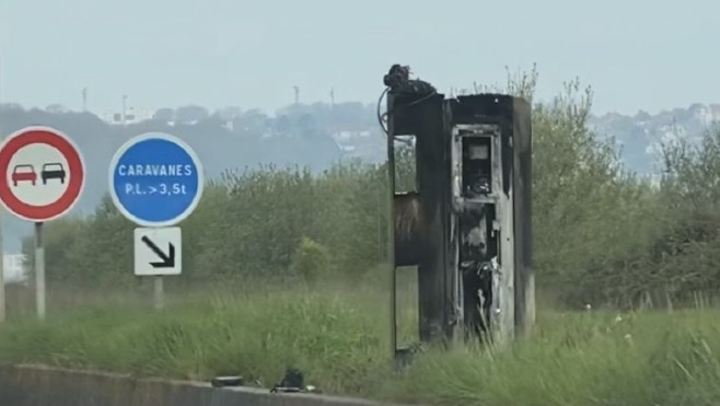 Boulogne-sur-mer : le radar de la rocade a été incendié 