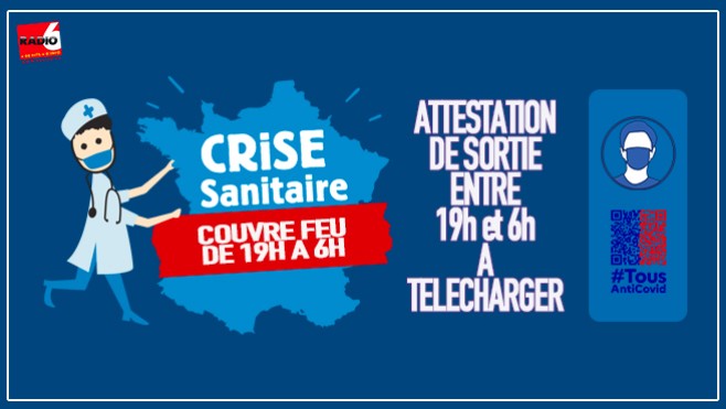 Déconfinement Etape 1 - Attestation de sortie entre 19h et 6h