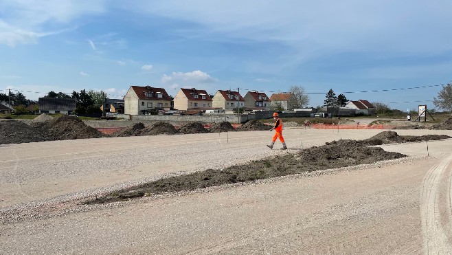 Le Crotoy: un ancien terrain vague réhabilité en aire naturelle de stationnement 