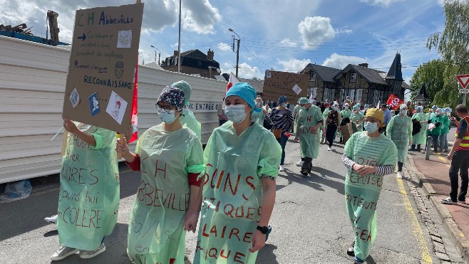 Abbeville: le service réanimation de l'hôpital