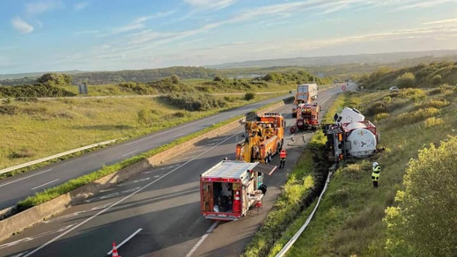 Réouverture de l’A16 à hauteur de Wacquinghen dans le sens Boulogne-Calais