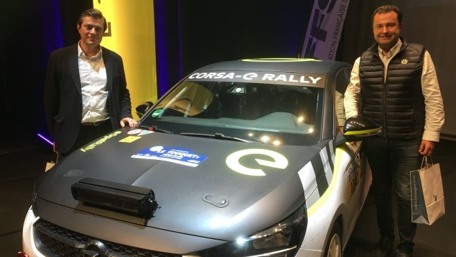 Au Rallye du Touquet, Opel lance une Corsa-e Rallye Electrique !