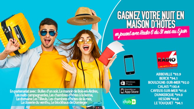 Les vacances à coté de chez vous, c'est possible avec Radio 6