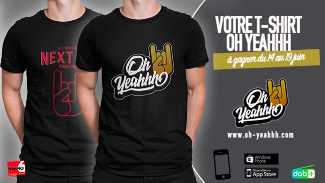 Pour la fête des pères, soyez ROCK ! Gagnez votre T-Shirt de la marque Oh Yeahhh