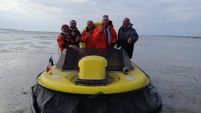 La SNSM du Crotoy lance un appel aux dons pour financer un aéroglisseur