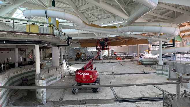 Belledune: le chantier de l'Aquaclub commence à prendre forme