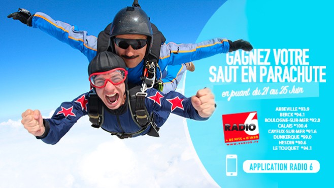 JEU SMS - Gagnez votre saut en parachute avec le Paragroupe Jean Bart