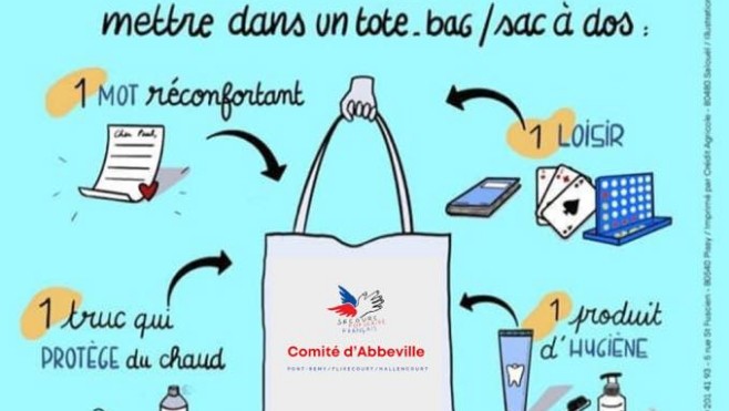 Abbeville:le Secours Populaire vous propose de faire des « sacs d'été » pour les plus démunis