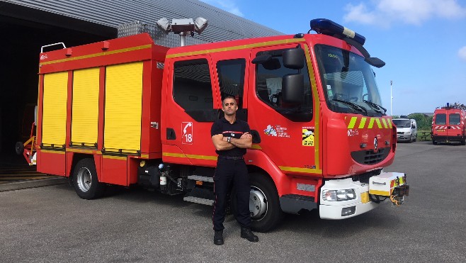 Rencontre avec le nouveau chef de centre d’incendie et de secours de Calais