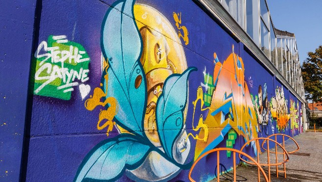 Découvrez les œuvres de street-art dans les rues de Calais