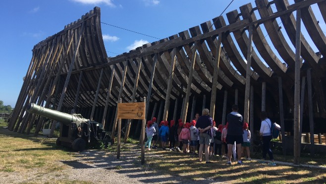  A Gravelines, visitez l’impressionnant chantier de construction du Jean Bart 