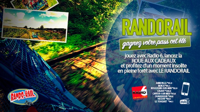 Radio 6 vous offre vos sessions de Randorail 