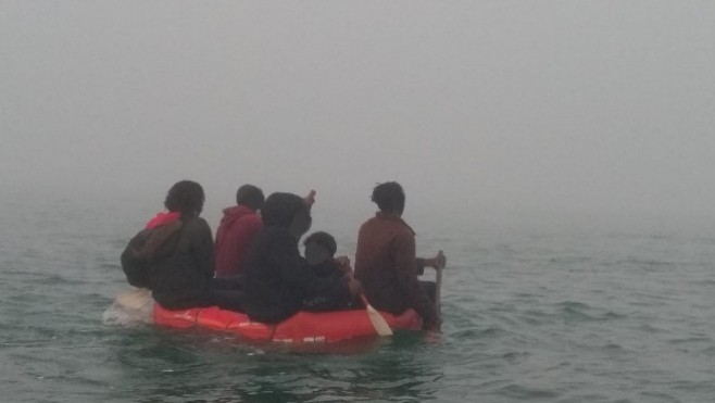 Six migrants secourus au large de Calais